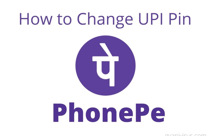 How to Change UPI Pin in Phonepe
