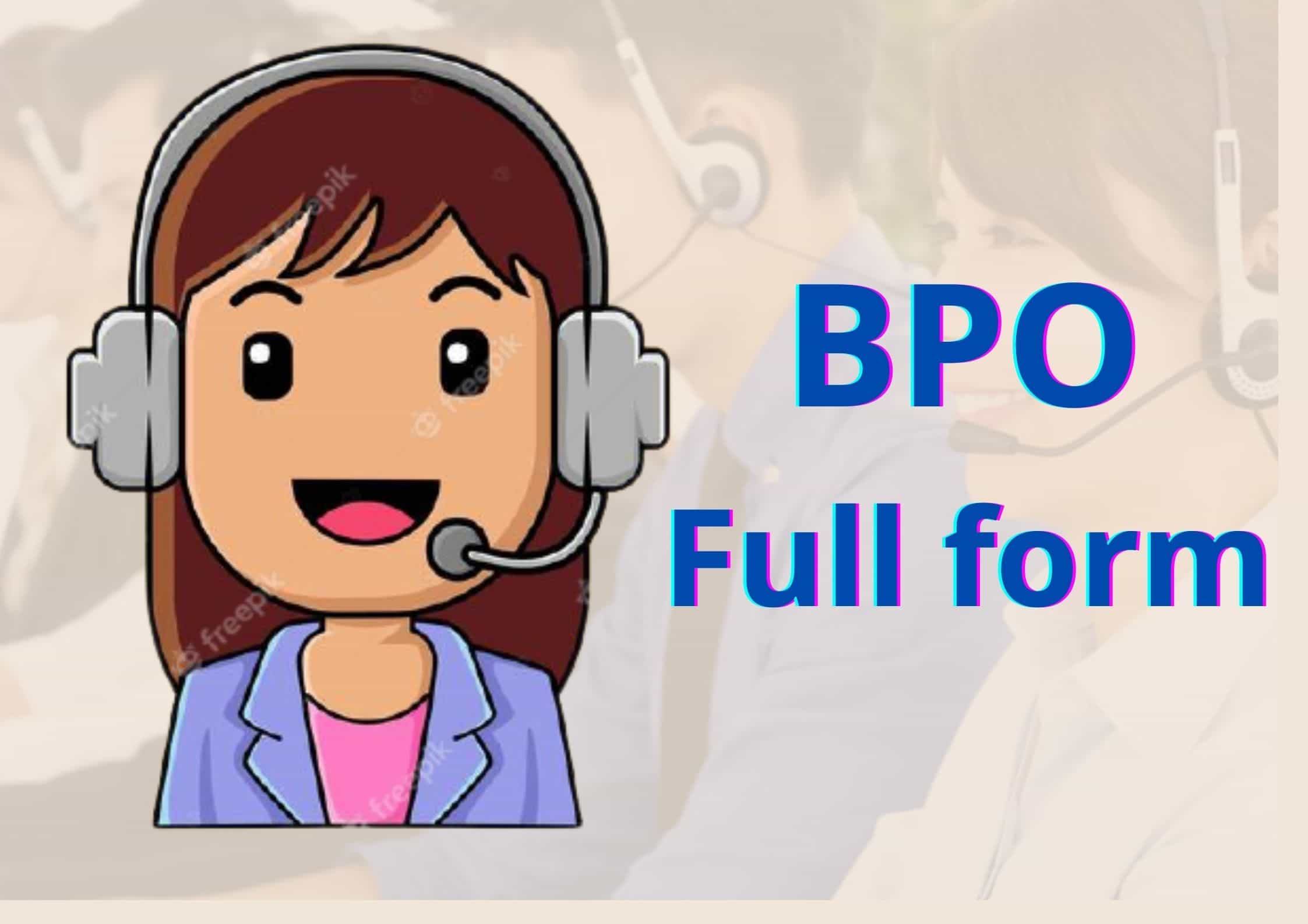 BPO Full Form in Call Center Hindi and English