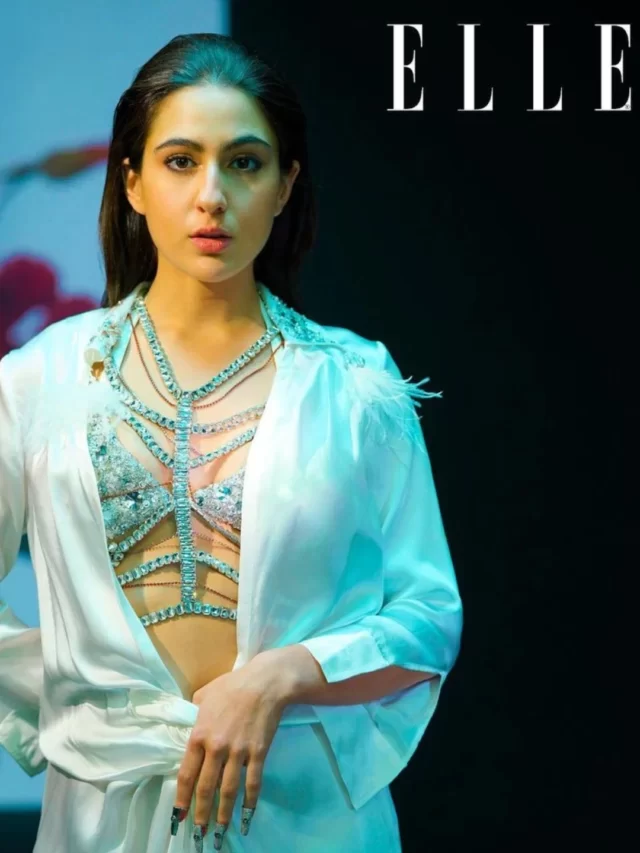 Sara Ali Khan का कातिलाना अंदाज ELLE India Magazine