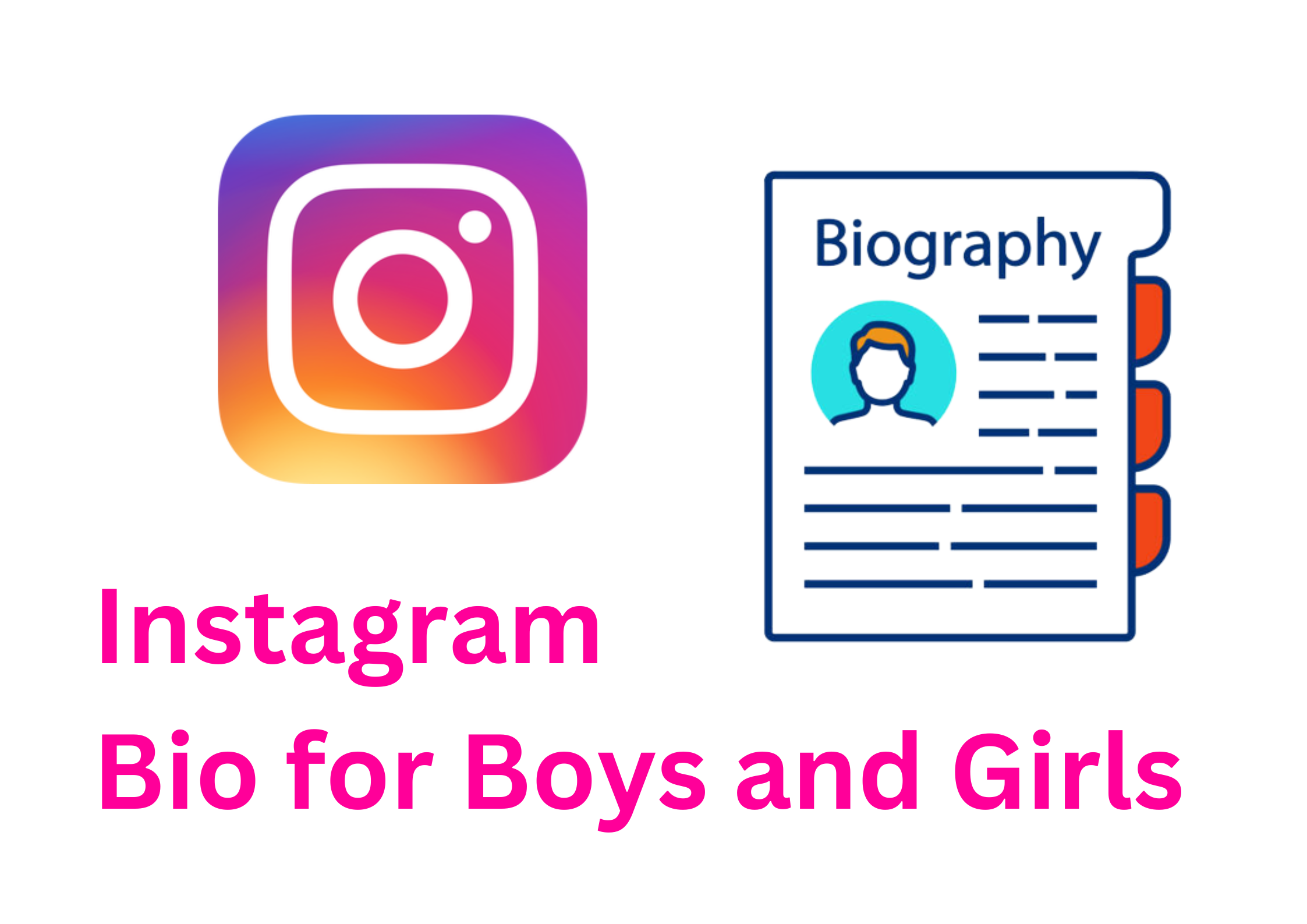 instagram bio for boys and girls