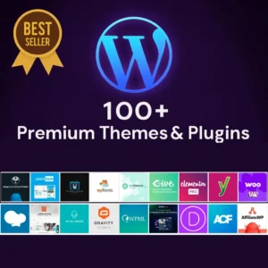 100 premium themes plugins free