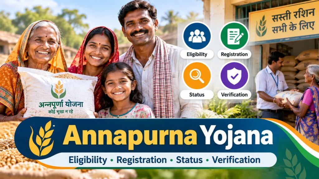 Annapurna Yojana: Eligibility, Online Registration, Status & Verification featured thumbnail