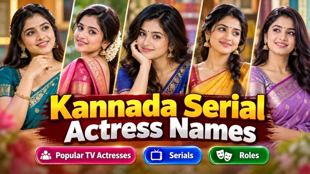 Kannada serial actress names popular TV actresses thumbnail
