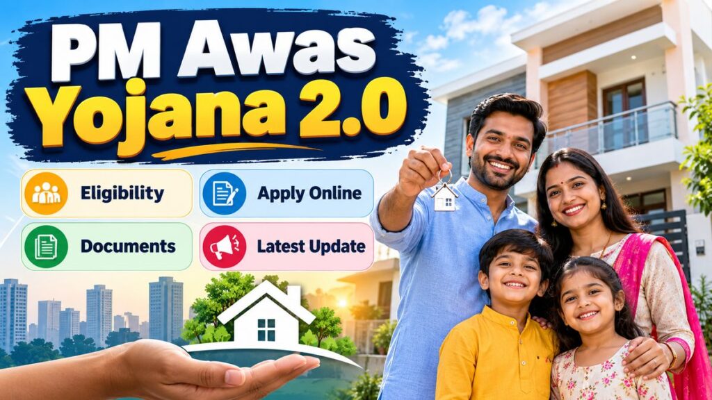 PM Awas Yojana 2.0 family housing scheme thumbnail