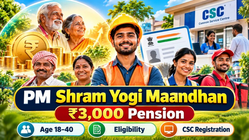 PM Shram Yogi Maandhan Yojana featured thumbnail