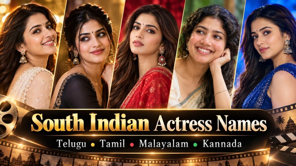 South Indian Actress Names featured thumbnail