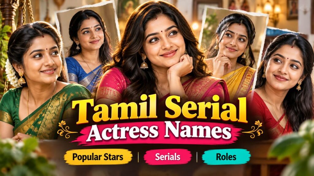 Tamil Serial Actress Names featured collage thumbnail